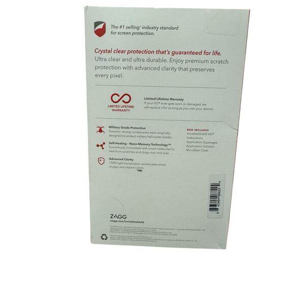 ZAGG - Invisible Shield - Screen Protector - for iPhone 5/5S/5C - Item#1453 - Picture 2 of 2